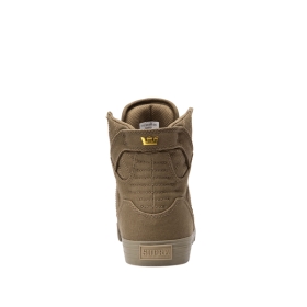 Tenis Altos Supra SKYTOP Hombre Verde Oliva (MX-54487)